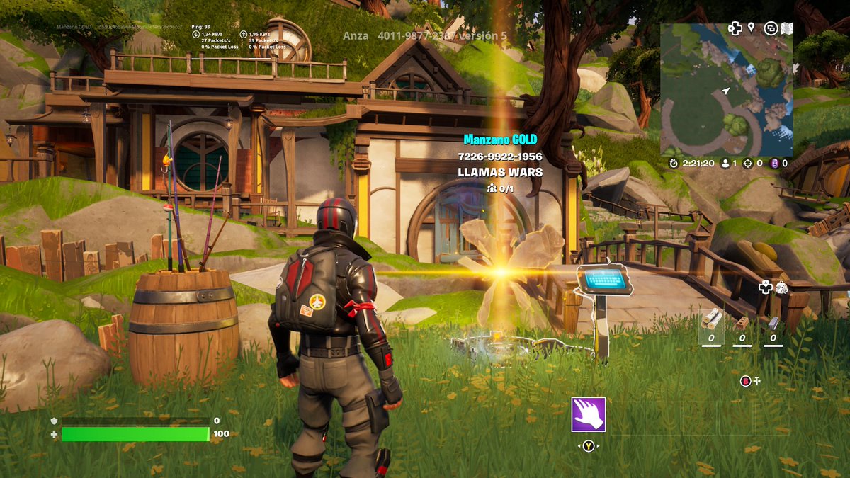 ManzanoGOLD's tweet photo. Lista mi primera isla en Fortnite, después de 3 meses de trabajo entendiendo las funciones y logica de los dispositivos logré concluirla. Gracias a todos los que me ayudaron durante el proceso. LLAMA WARS Codigo: 7226-9922-1956 https://t.co/33yN6dY9Lm