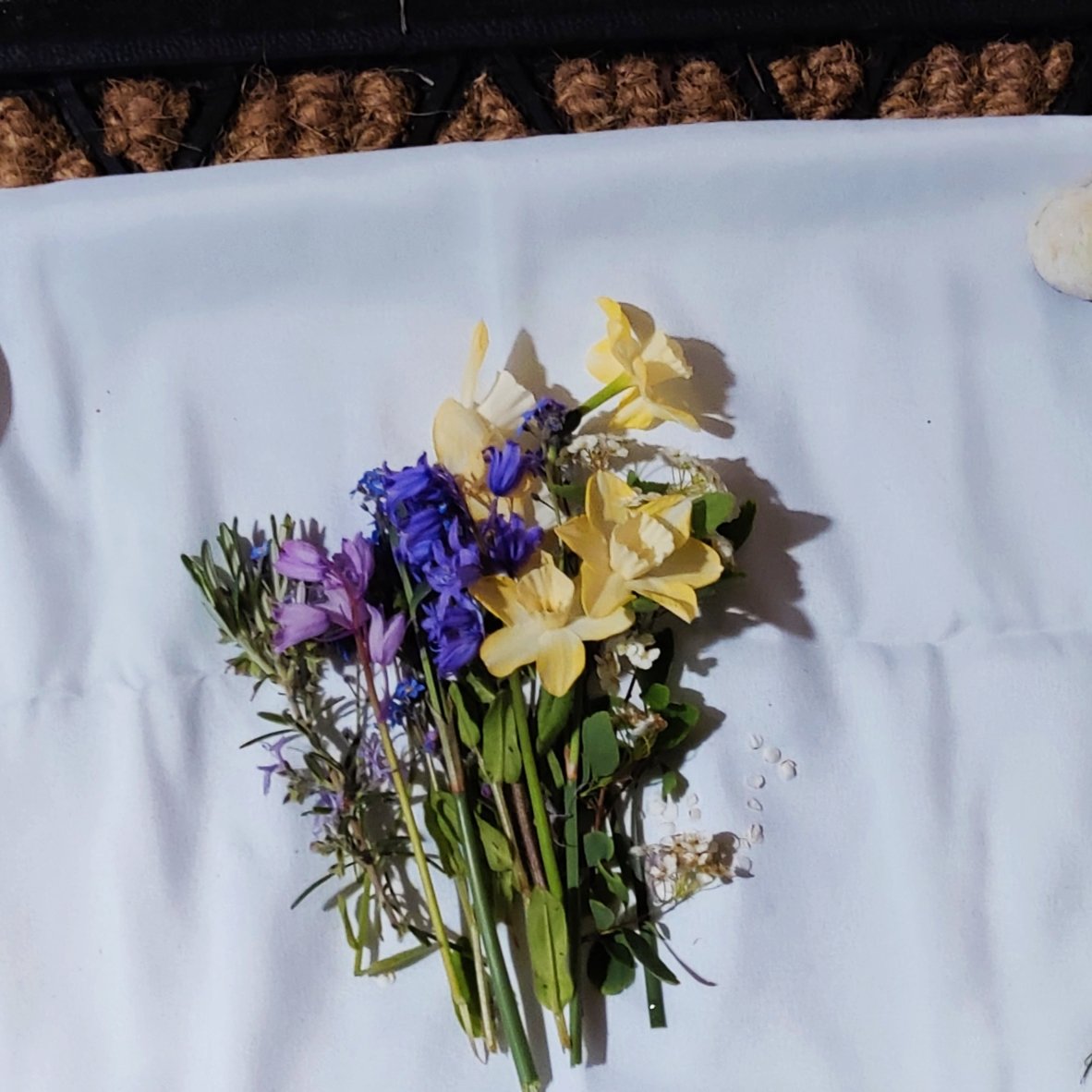 OKEEFFEJ's tweet photo. Celebrations have begun with flowers on the doorstep https://t.co/SXNEPEGrhN https://t.co/k8r4T1RX9a