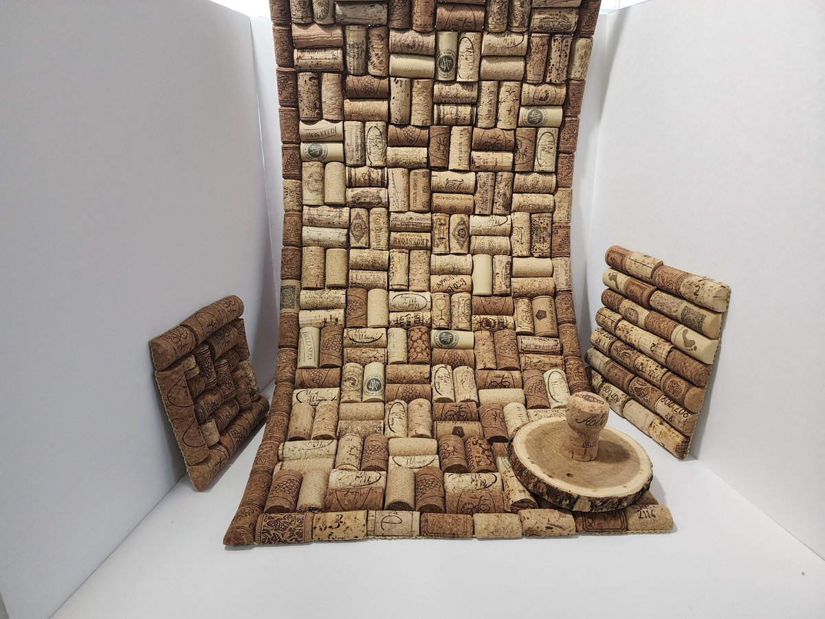 Willowwayranch's tweet photo. Excited to share the latest addition to my #etsy shop: Wine Cork 4 pc. Set, Kitchen Decor, Bathroom Decor! https://t.co/lh7aGwR6PU #beige #housewarming #mothersday #bohemianeclectic #brown #winecorkset #woodandcork #winecorkart #winecorkcraft https://t.co/9XV3Lw2hkM