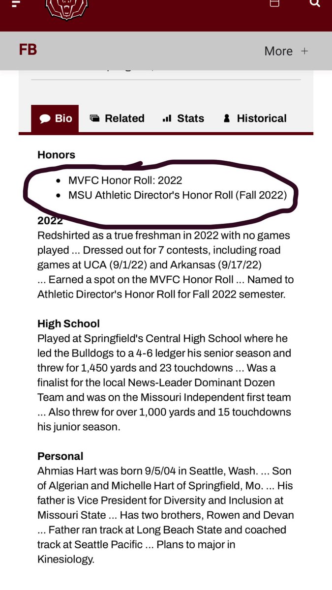 AhmiasH's tweet image. D1 transfer QB… Redshirt FR with 4 years of eligibility… Current measurements: 6’2 218lbs. READY TO COMPETE‼️