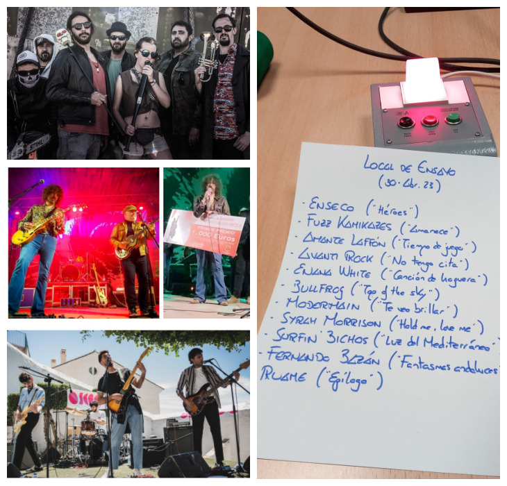 LocalDeEnsayo's tweet photo. Aquí https://t.co/64FGJyvsjJ llevas el @LocalDeEnsayo
@canalfiesta emitido ayer (30-A), con #Enseco, #FuzzKamikazes @Parroquiano85 y
@amantelaffon Agenda con
@Avanti_Rock y #EnanaWhite, y novedades: #Bullfrog, #Modermain, #SyrahMorrison,
@SurfinBichos , @fbazan_oficial
y #Ruame https://t.co/iQi84FuCkB