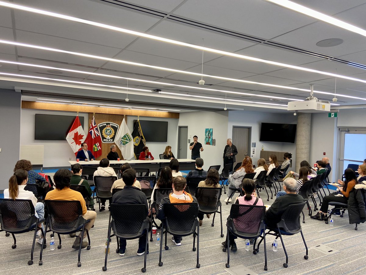 This afternoon, we partnered with the <a href="/HRCCA/">HRCCA</a> to host a panel discussion about the impacts of hate in our community and the responsibility we all have to build a more inclusive Region. Great conversations about our collective commitment to ensure there is #NoHateInHalton ^rs