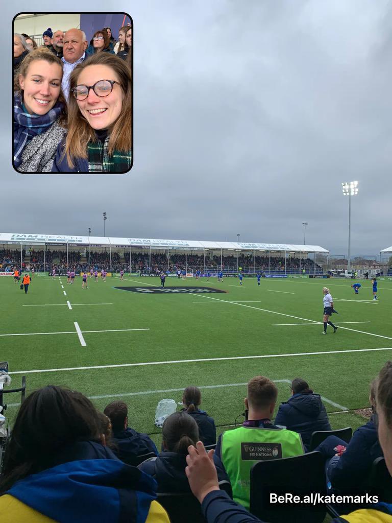 A great couple of weekends for #wrugby in England & Scotland. Happy to be part of a record breaking crowd & celebrate 30yrs of Scottish women’s rugby with former players in the Thistles Clan.

Shows what’s possible with some investment & support 🏉