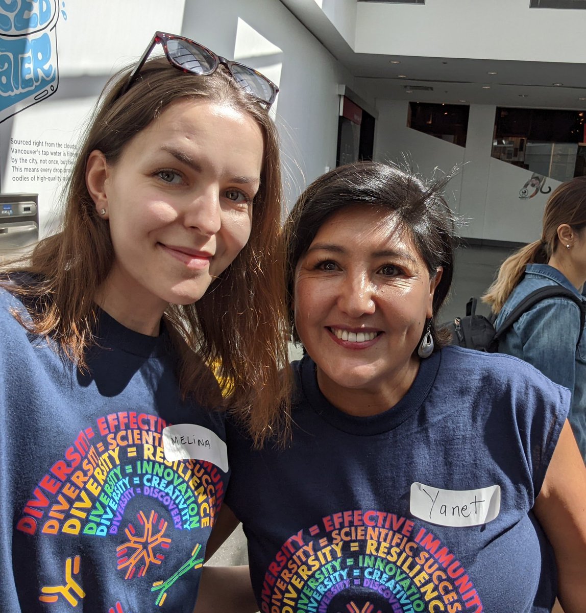 Had the best time celebrating #DayofImmunology @scienceworldca alongside inspirational #WomenInSTEM @YaneValdezT @PaulineJ_Immi who put together an amazing #ThankYouImmunology @Immuno_T public outreach event 👏🎉