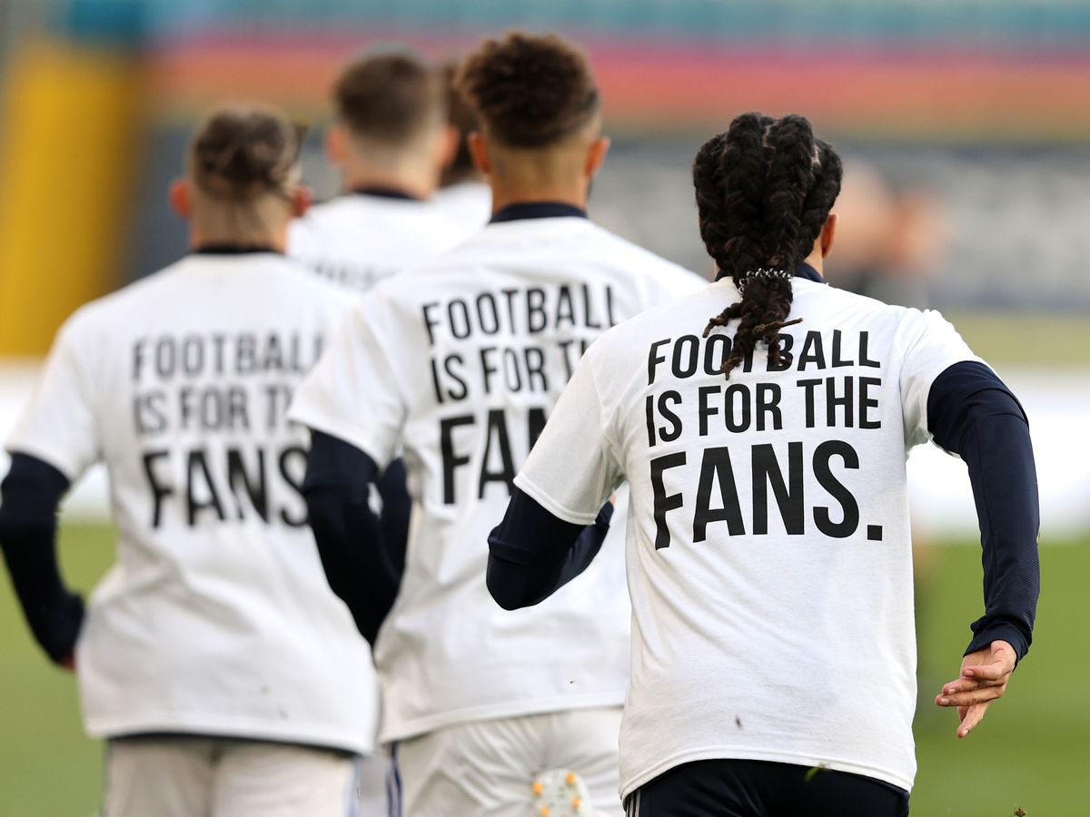 Remember stating that ‘football is for the fans’. Looks great now.