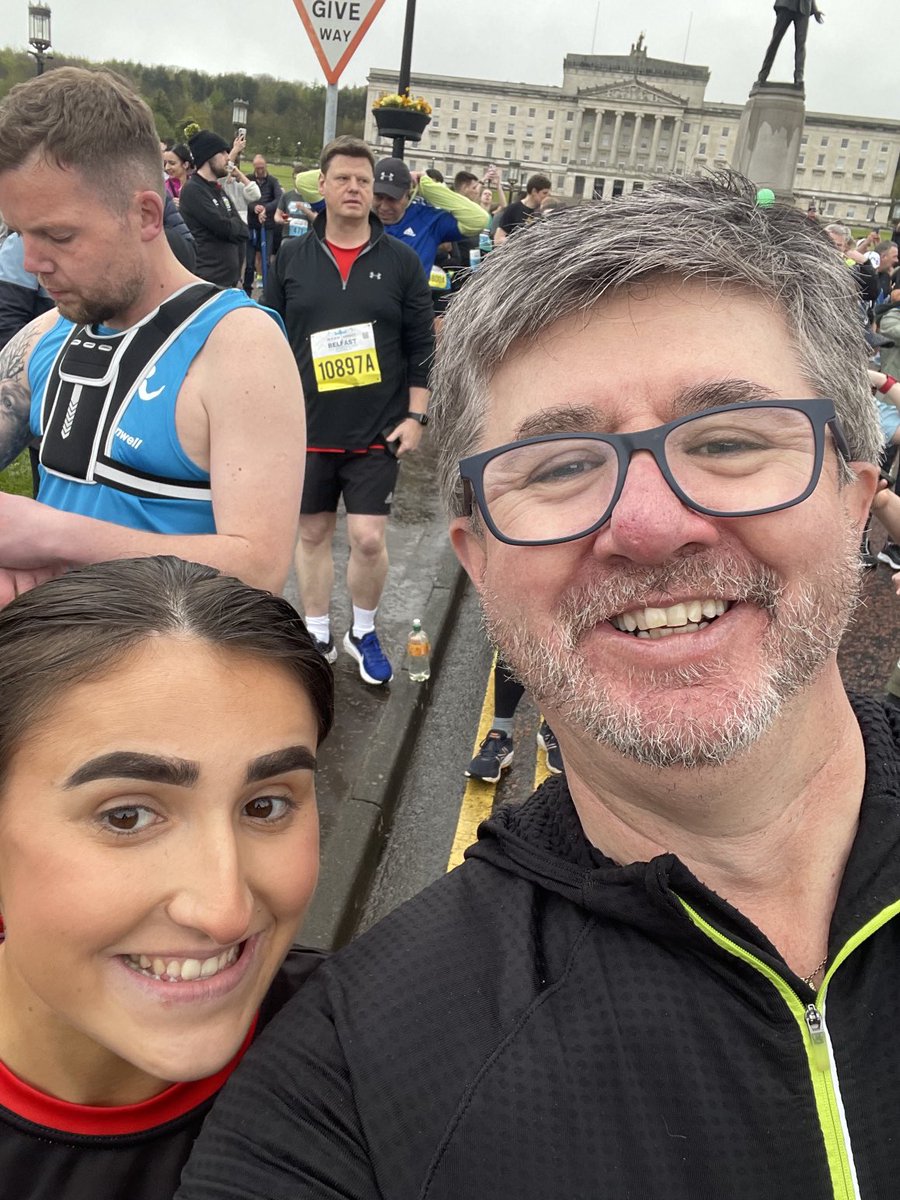 mcmullan68's tweet photo. A privilege to run with ⁦@qub_swot⁩ relay team today especially with my amazing daughter Aíne raising much needed funds for the charity.⁦@QUBMedEd⁩ https://t.co/kLVFN0acvd