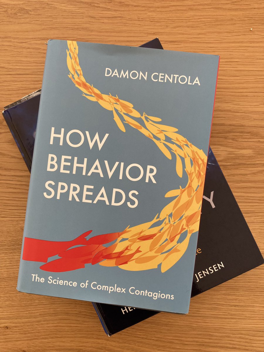 dirkzavala's tweet image. “(…) social networks are the primary pathways for the spread of new social norms. (…) closely knit, densely overlapping networks are associated with the successful spread of innovative behaviours.”
Damon Centola

#networkscience #influence