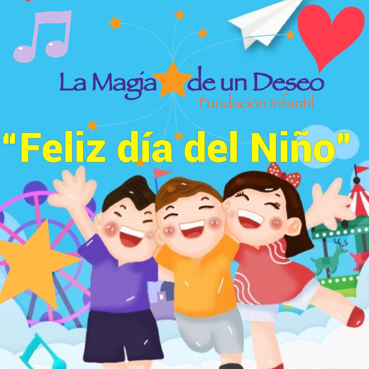 #felizdíadelniño ❤️Si los niños tienen la habilidad de ignorar todas las probabilidades y porcentajes, quizás podemos aprender de ellos. Cuando piensas sobre ello, ¿qué otra opción hay aparte de la esperanza? Tenemos dos opciones médicamente y emocionalmente: rendirnos o luchar.