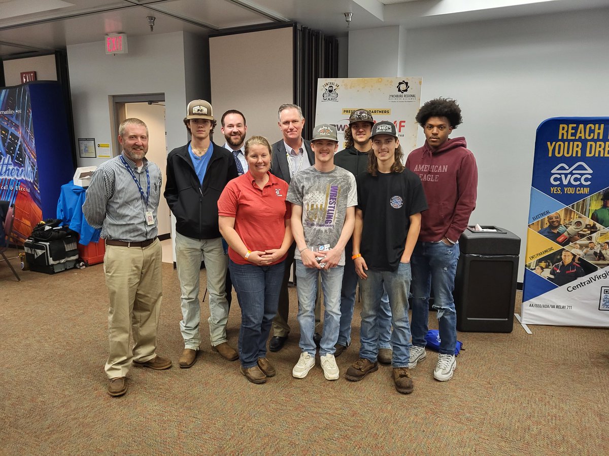 BCPS_Education's tweet photo. There are many fantastic opportunities that are offered to BCPS students. On Friday, I got to witness one of these programs first hand. Students from Liberty High School competed in #weldingwars at @CvccVa. https://t.co/4qmvjnJcIq