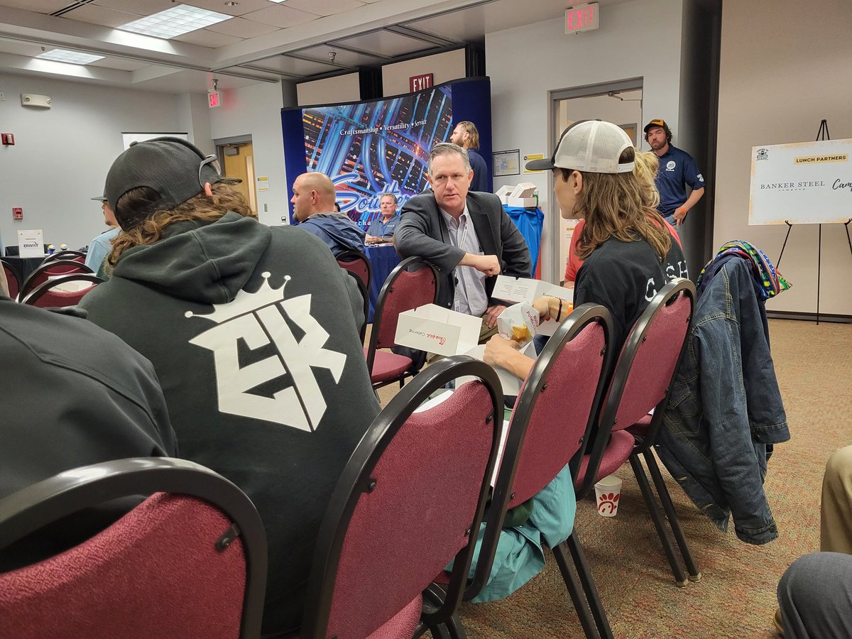 BCPS_Education's tweet photo. There are many fantastic opportunities that are offered to BCPS students. On Friday, I got to witness one of these programs first hand. Students from Liberty High School competed in #weldingwars at @CvccVa. https://t.co/4qmvjnJcIq