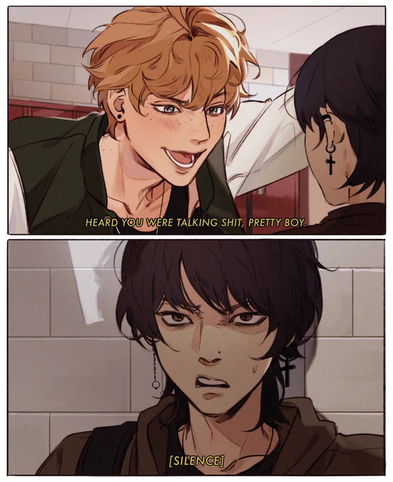 #chiscara highschool AU✏️📚 
