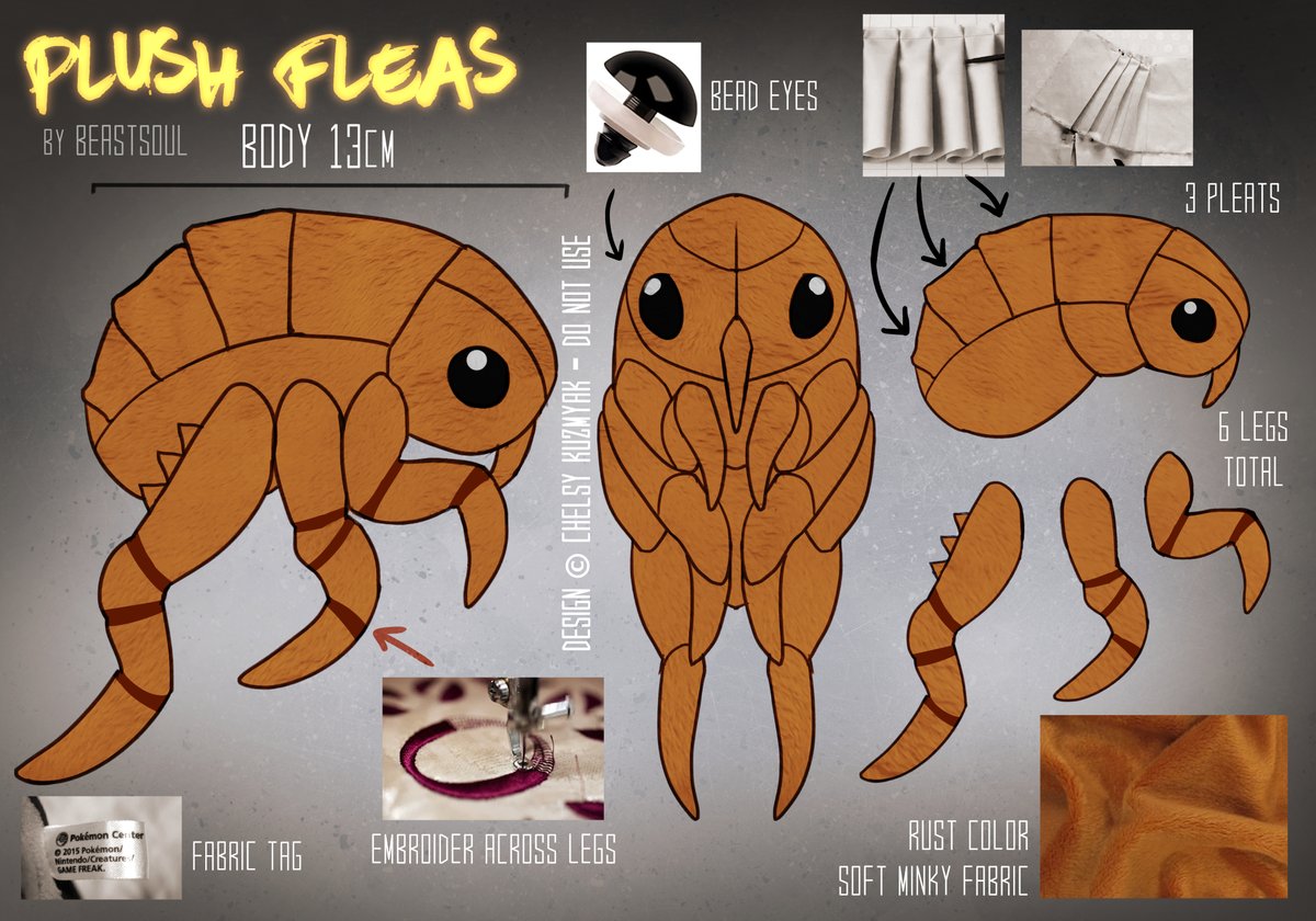 [ ℙ𝕃𝕌𝕊ℍ 𝔽𝕃𝔼𝔸𝕊 - ℙℝ𝔼🪲ℝ𝔻𝔼ℝ𝕊 ]

Attention invertebrate lovers and furry/fursuiters! My original plush flea is being revived!