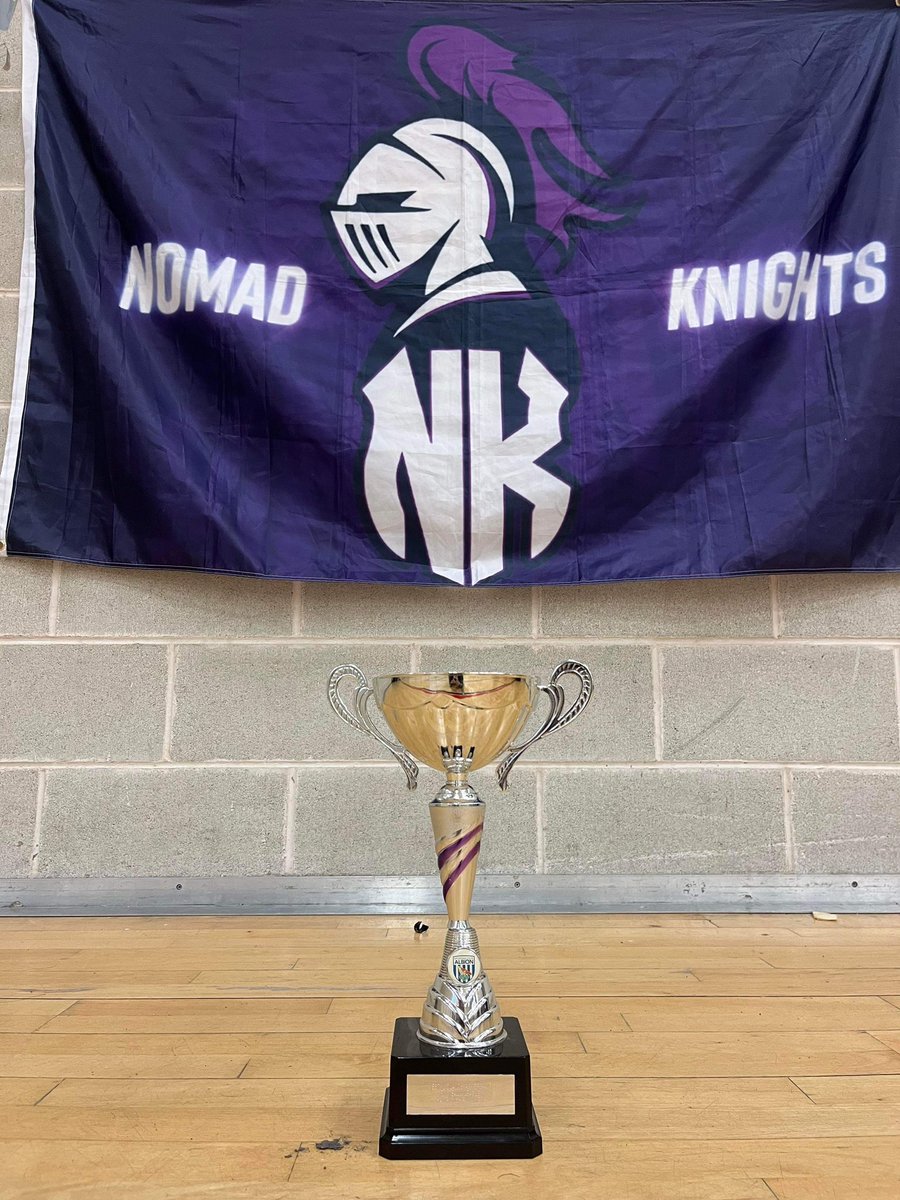 This team make me so proud. Brilliant to pick up my first coaching silverware but this is just the start plenty of hard work to do in the build up the big weekend! #GoMadKnights 💜