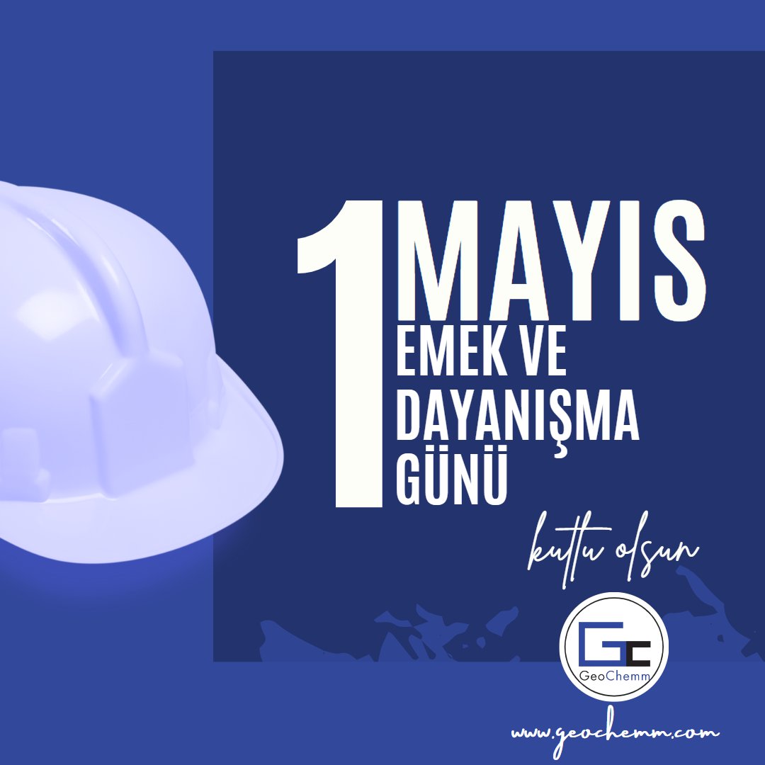 GeoChemm's tweet photo. Dayanışmanın, iyiliğin, birliğin ve güzelliğin birleştiği 1 Mayıs Emek ve Dayanışma Günü Kutlu Olsun!
#GeoChemm #GeoLab #SimplifyTheMagnificence #MükemmelliğiBasitleştirin #GururlaYerli #YerliveMilli #Kimya #1Mayıs https://t.co/siL1GEPeQK
