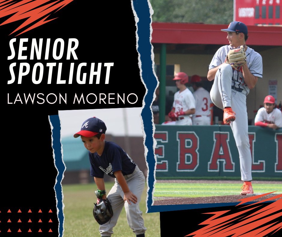7Lakesbaseball's tweet photo. Senior Spotlight 
#34 Lawson Moreno, P

After high school, Lawson will attend Stephen F. Austin and play Baseball. 

Best of luck, Lawson! @lawson_moreno34 https://t.co/TKuPgcuAd7