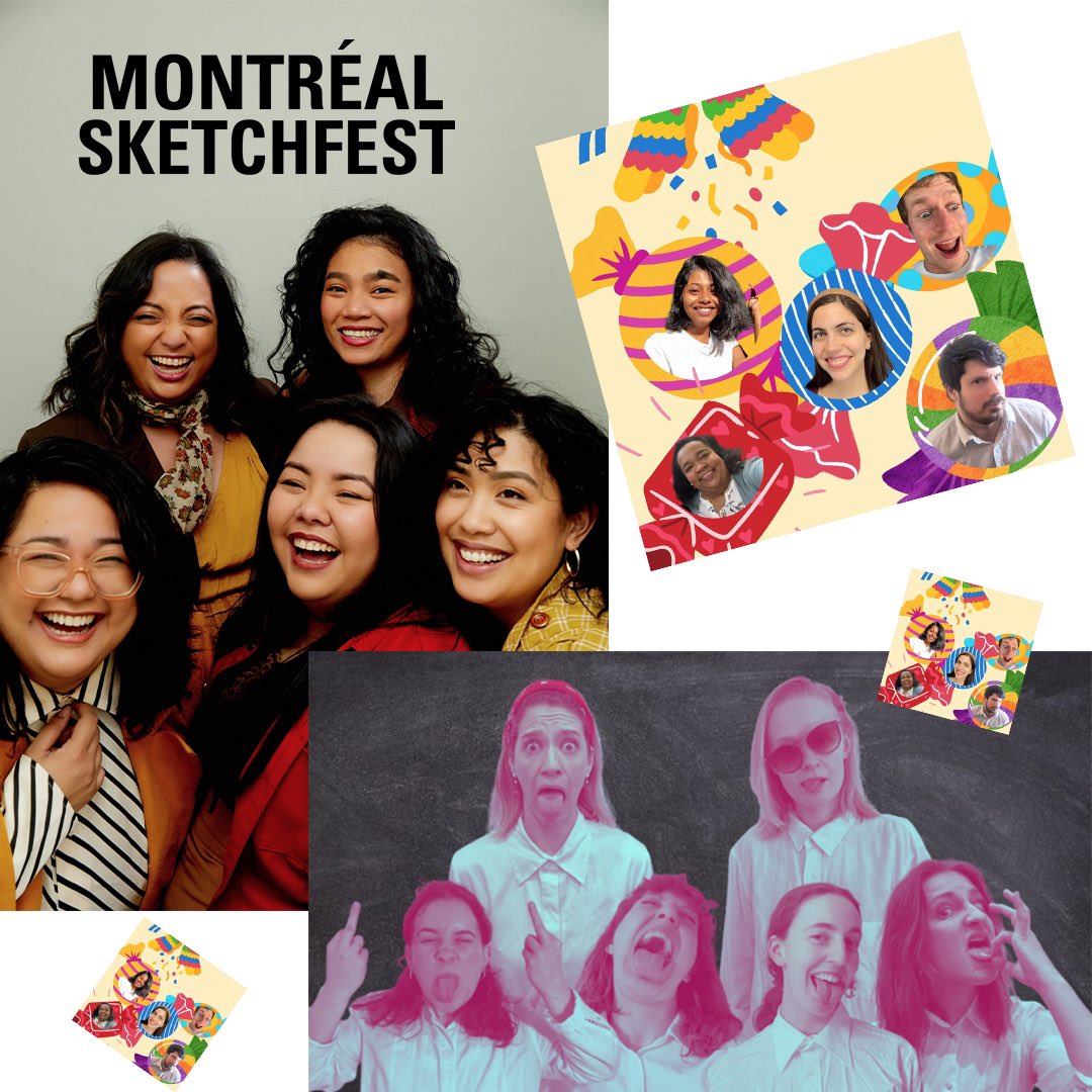 May 11 at 8pm we’ll all be dancing down St. Catherine street wreaking havoc 😵‍💫 and inciting tomfoolery 🤡for this amazing lineup. We’ve got amazing local acts No-Name Piñata and Tongues and recipient of last years JFL award at MTL Sketchfest, Tita Collective!