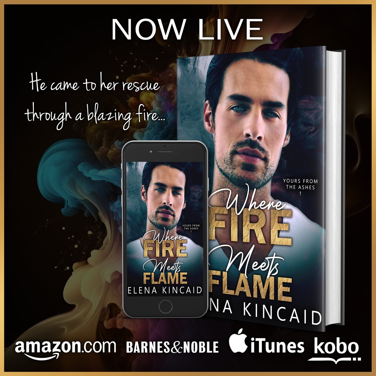 amazon.com/Where-Meets-Fl…
elenakincaid.blogspot.com NEW RELEASE! Where Fire Meets Flame. #Firefighterromance #romanticsuspense #romance