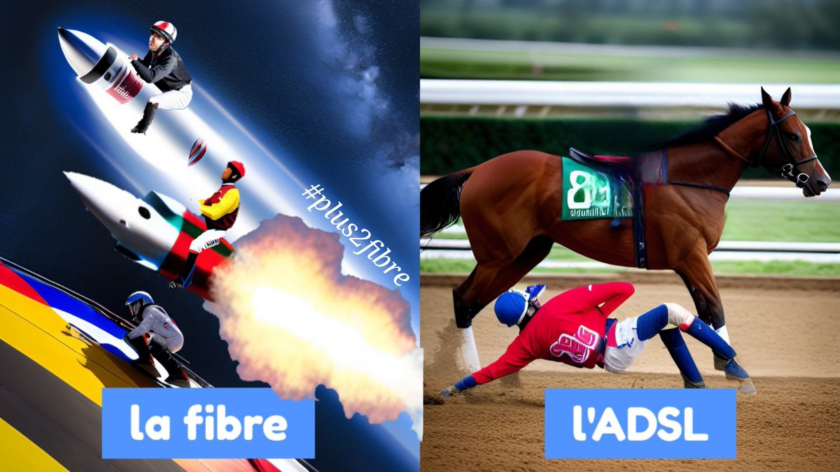 plus2fibre's tweet photo. Je ne connais pas les résultats du tiercé, mais je sais qui fait la course en tête. #LadslCétaitBienMaisLaFibreCestMieux https://t.co/Wb6c8X4Ro7