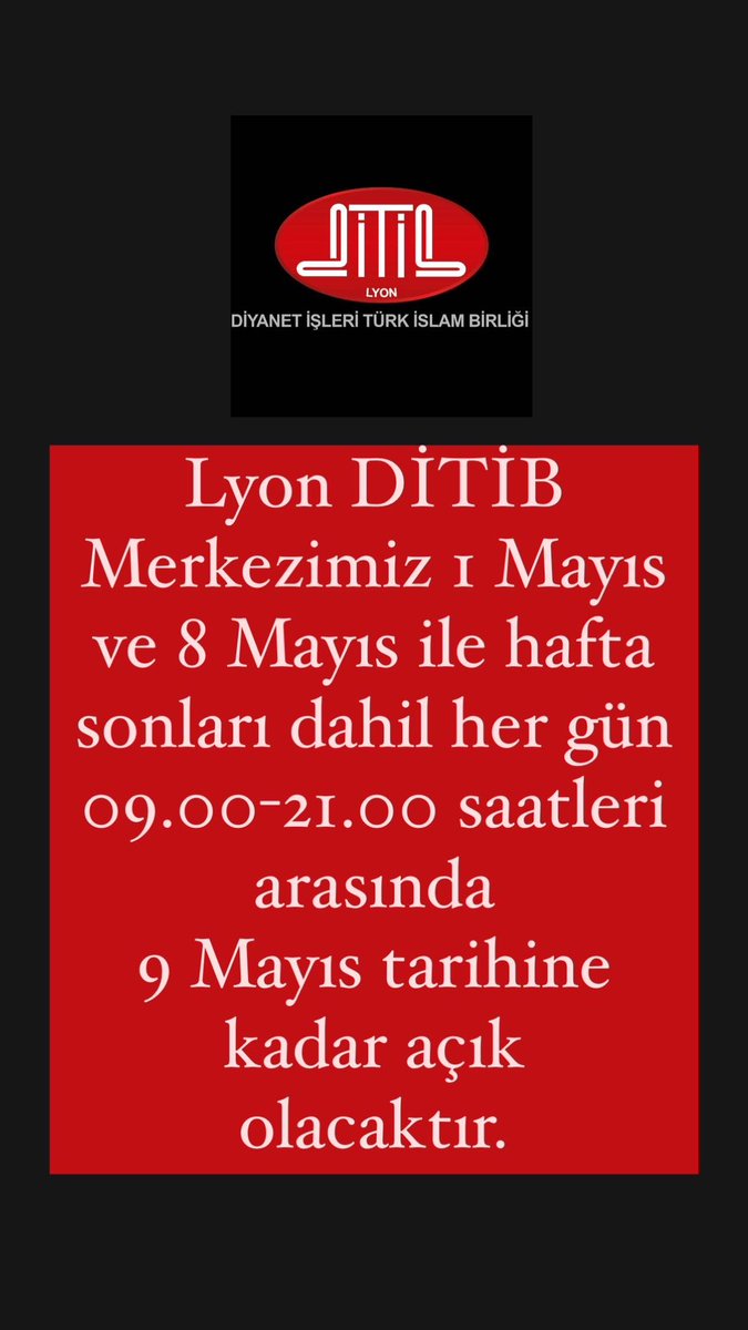 Lyon Ditib (@ditiblyon) on Twitter photo 