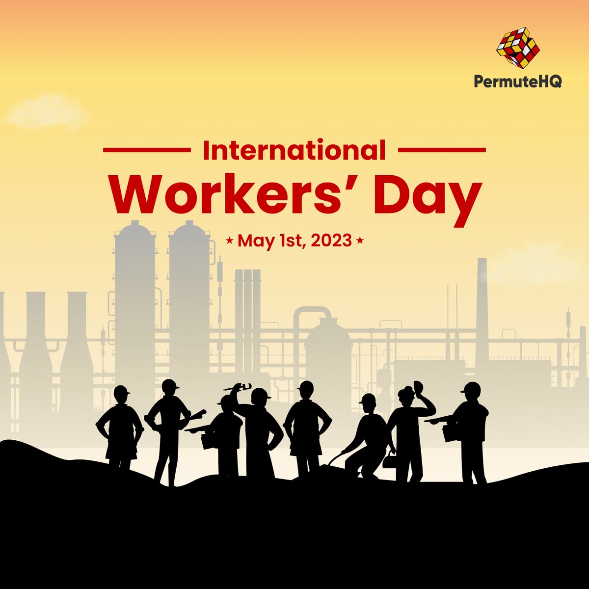 permute_HQ's tweet photo. As we stand in solidarity with the workers around the world, let's express our gratitude for their hard work and dedication.

Let us reflect on the importance of treating workers fairly and creating a better future for all employees.

#WorkersDay2023 #LabourDay #lowcode https://t.co/GwKiA7jgZp
