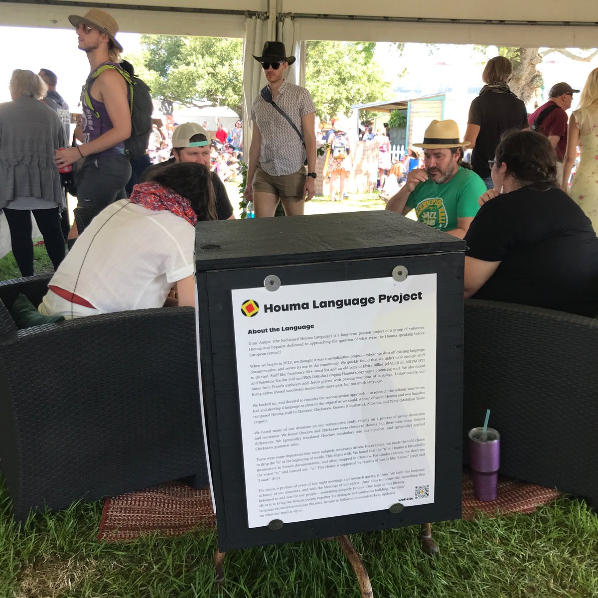 Houma Language Project tweet media