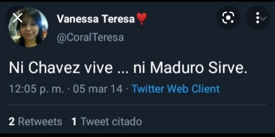 Carol18ing's tweet photo. Dividir a quién? No te equivoques tú JAMÁS pertenecerás al chavismo JAMÁS https://t.co/RblkTeA2hd