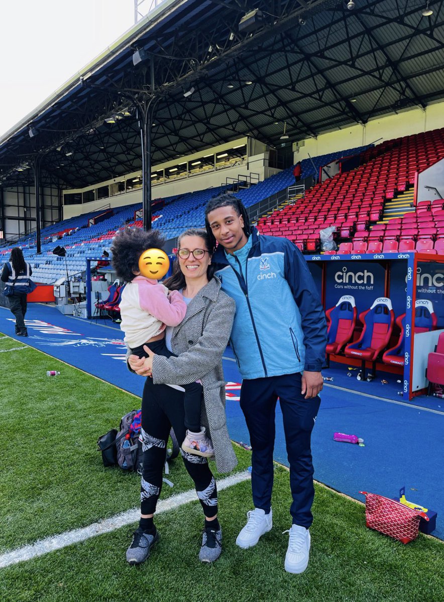 Thank you so much Michael Olise (and all the stadium staff) 😊
We had such a lovely time at Selhurst Park yesterday. 🙏🏾