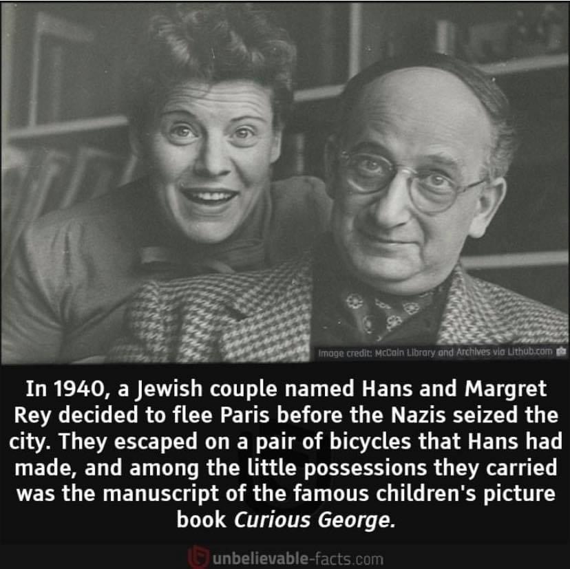 We always love Curious George and I love the history behind the series.