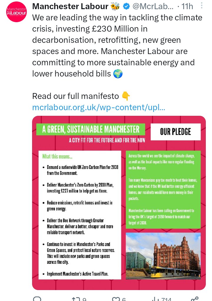 New green spaces? Why not save the old ones. From New Islington green to <a href="/SaveHoughEnd/">SaveHoughEndFields</a> , this labour council has committed to digging up our beloved green spaces, and have, time and again ignored the all too obvious climate crisis.