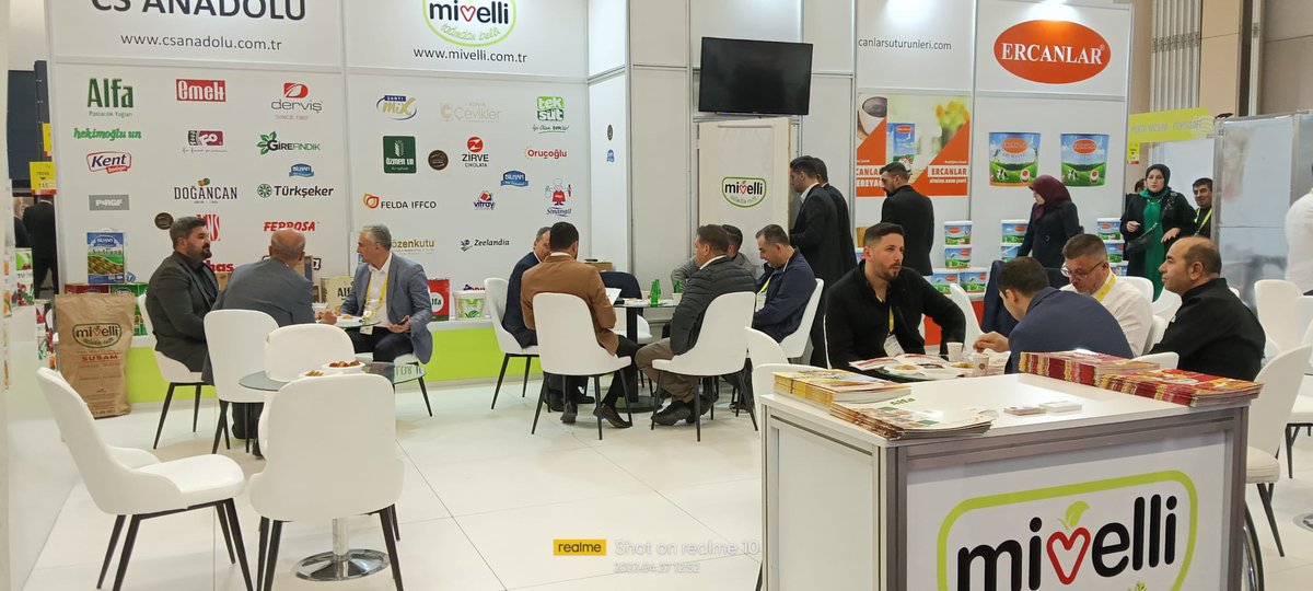 Ankara Bakery-Plus Fuarın da bizleri ziyaret eden siz değerli misafirlerimize çok teşekkür ederiz. #mivelli  #tadindanbelli  
 #BAKERYPLUS