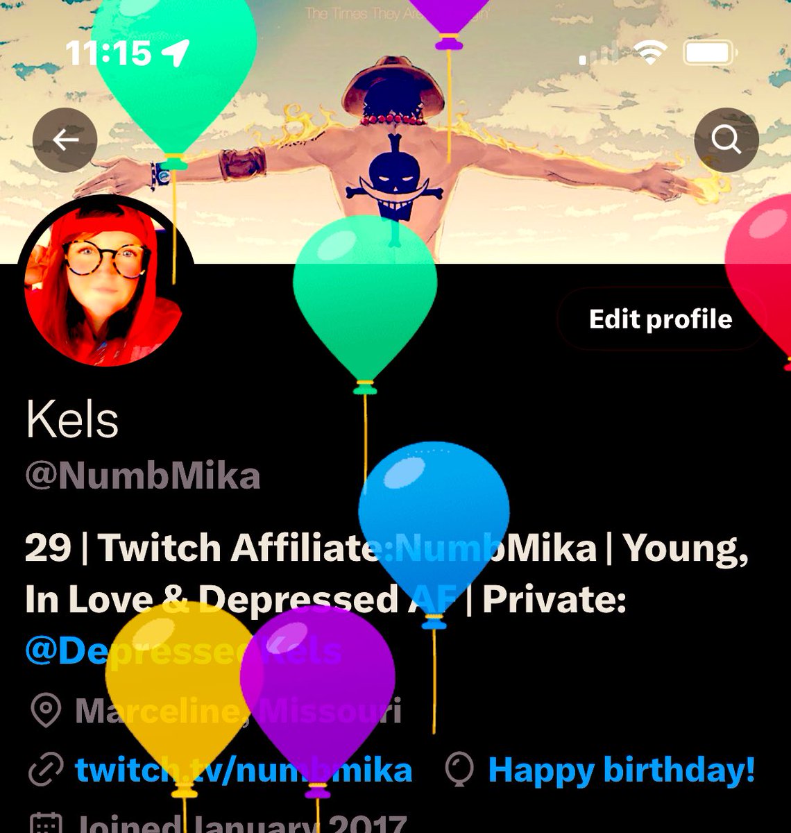 NumbMika's tweet photo. Happy birthday to me https://t.co/g18nqD8KdM