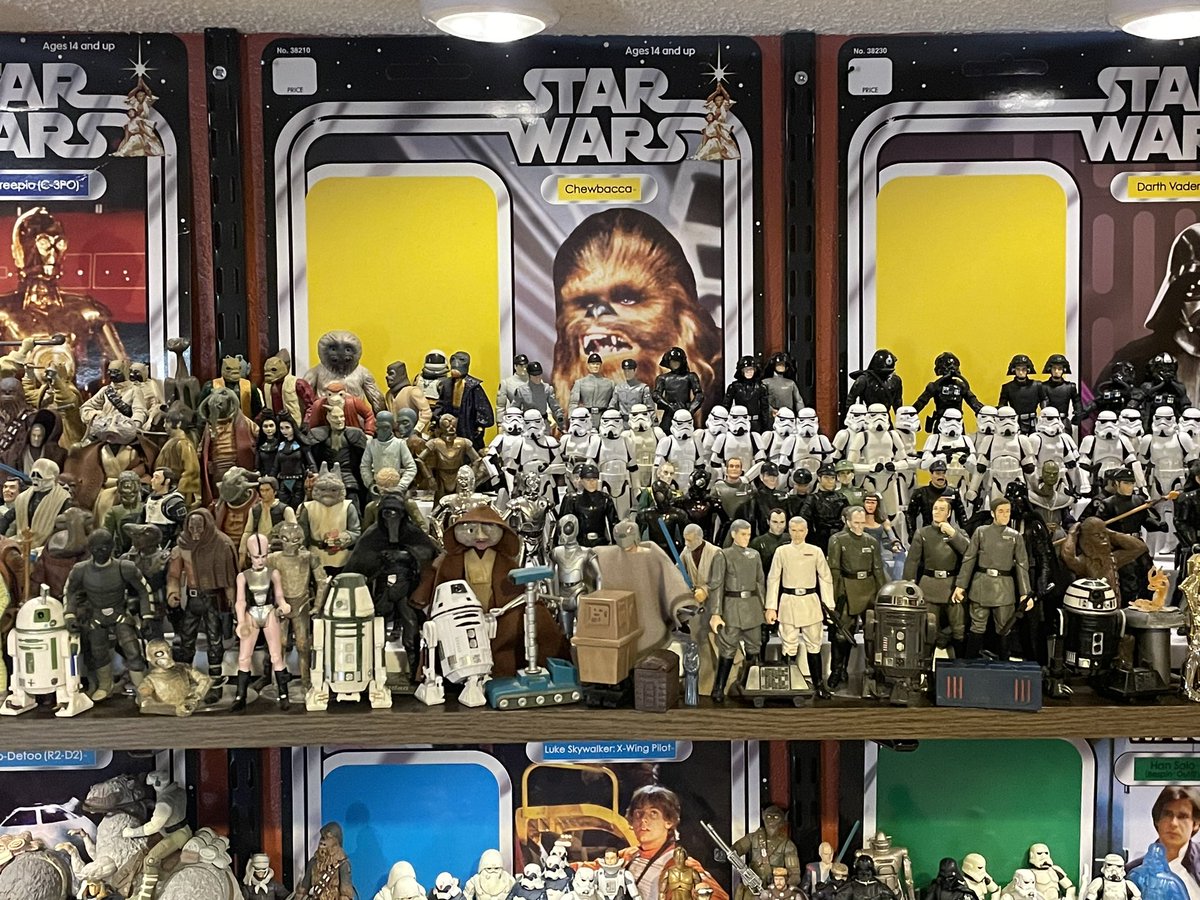 Willrow_ICMG's tweet photo. Finally got around to redoing my Original Trilogy 3-3/4” Display…man were my figures dusty!!  @ocb75 @JediDefender https://t.co/nEoPeScaDT