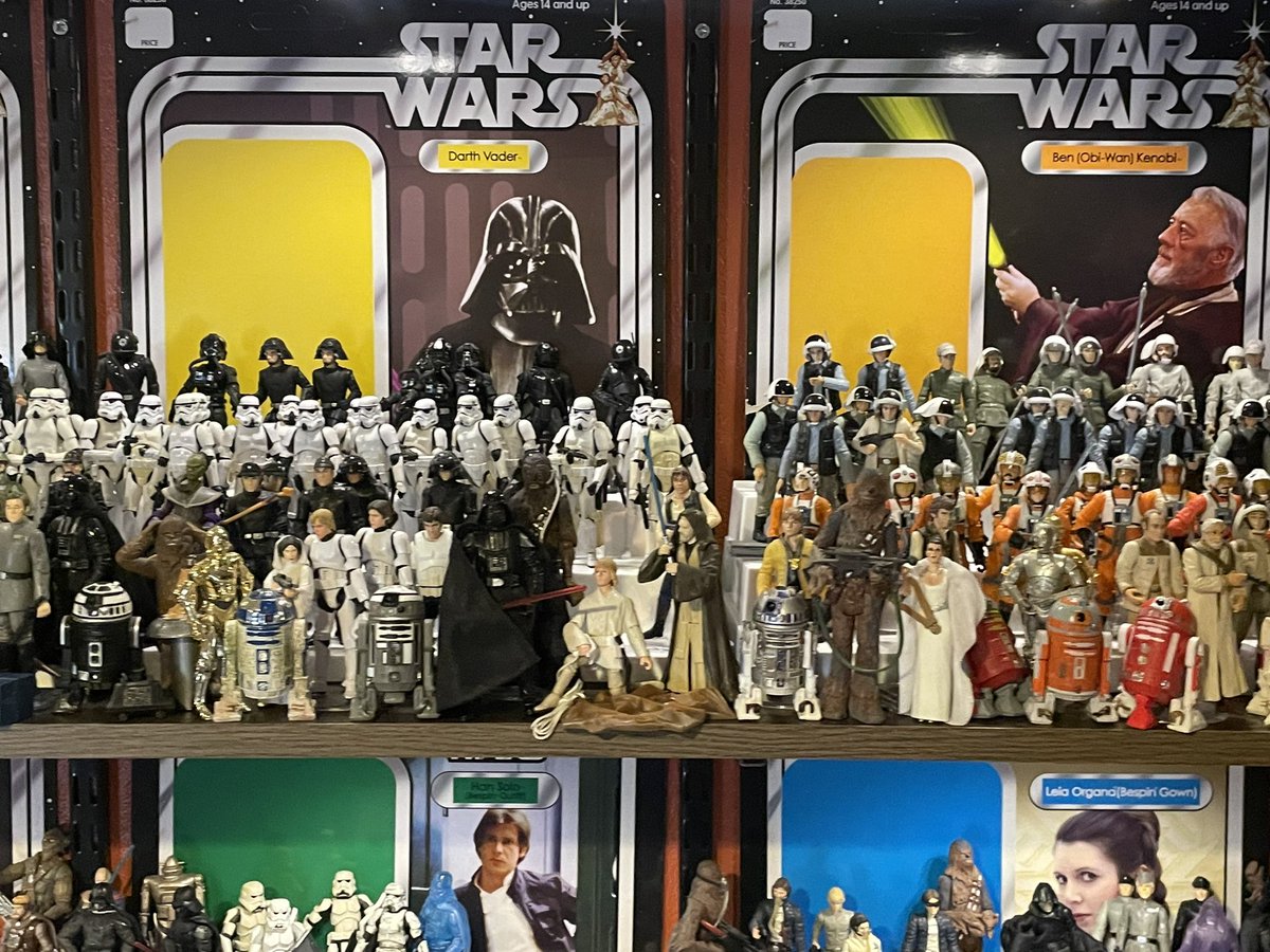 Willrow_ICMG's tweet photo. Finally got around to redoing my Original Trilogy 3-3/4” Display…man were my figures dusty!!  @ocb75 @JediDefender https://t.co/nEoPeScaDT