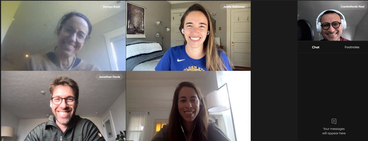 Jessie Holtzman (@jholtzman3) on Twitter photo Is there any better way to spend a ☕️Sunday morning ☀️than recording an episode on amphetamine use and cardiomyopathy 🫀 with <a href="/UCSFHospitals/">UCSF Health</a> experts <a href="/JonathanDavisHF/">Jonathan Davis, MD, MPHS</a> and <a href="/azarimugs/">Soraya Azari, MD</a>?
🔥Can't wait to play this <a href="/CardioNerds/">CardioNerds</a> episode on repeat! 🔥 Is there any better way to spend a ☕️Sunday morning ☀️than recording an episode on amphetamine use and cardiomyopathy 🫀 with <a href="/UCSFHospitals/">UCSF Health</a> experts <a href="/JonathanDavisHF/">Jonathan Davis, MD, MPHS</a> and <a href="/azarimugs/">Soraya Azari, MD</a>?
🔥Can't wait to play this <a href="/CardioNerds/">CardioNerds</a> episode on repeat! 🔥