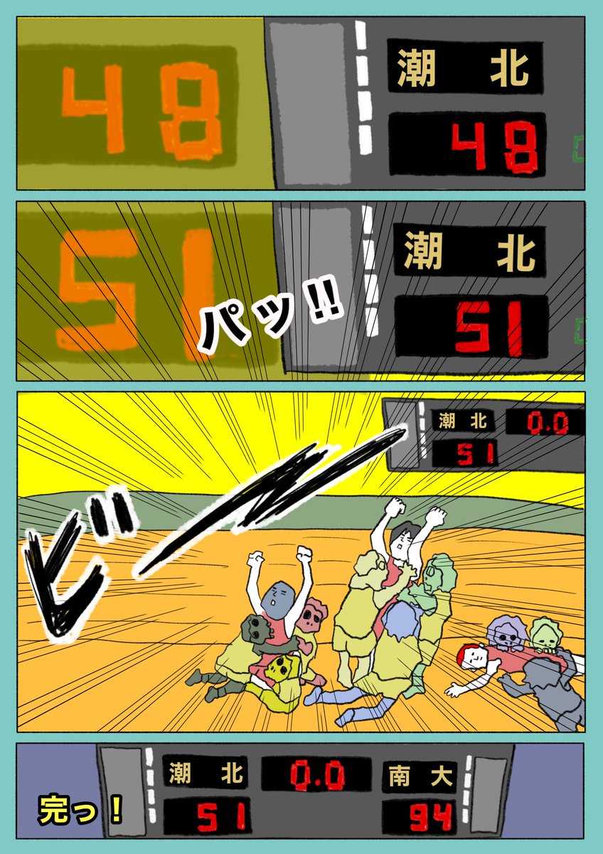 【知らないスラムダンクvol.2】
#イラスト #4コマR
 #漫画が読めるハッシュタグ
#知らないスラムダンク #知らぬダンク 