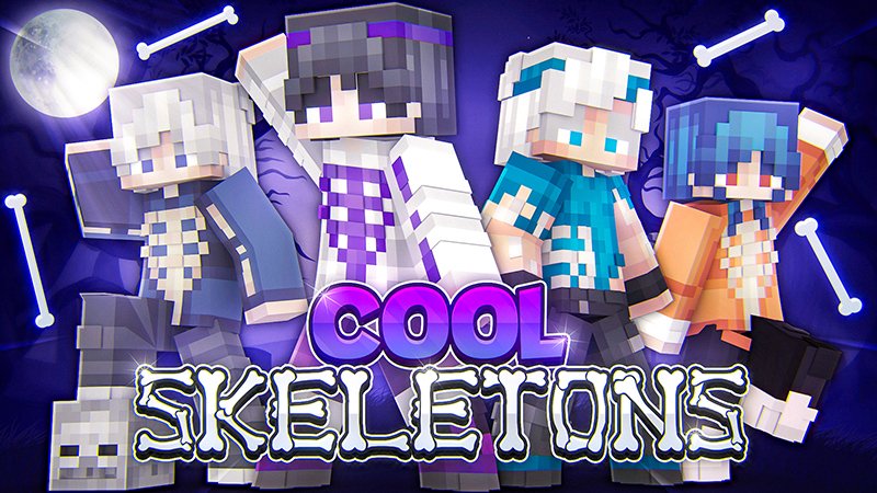 BunnyBurrowST's tweet photo. Show off your friends in cool skeleton outfits! Role play or roam around the city. Having fun is so much easier now! 

+12 Skeleton themed Skins
+Great for roleplaying

🐰https://t.co/ebrFrI6pO7🐰

#minecraft | #roleplay | #minecraftskins https://t.co/PfI9dFQWdN