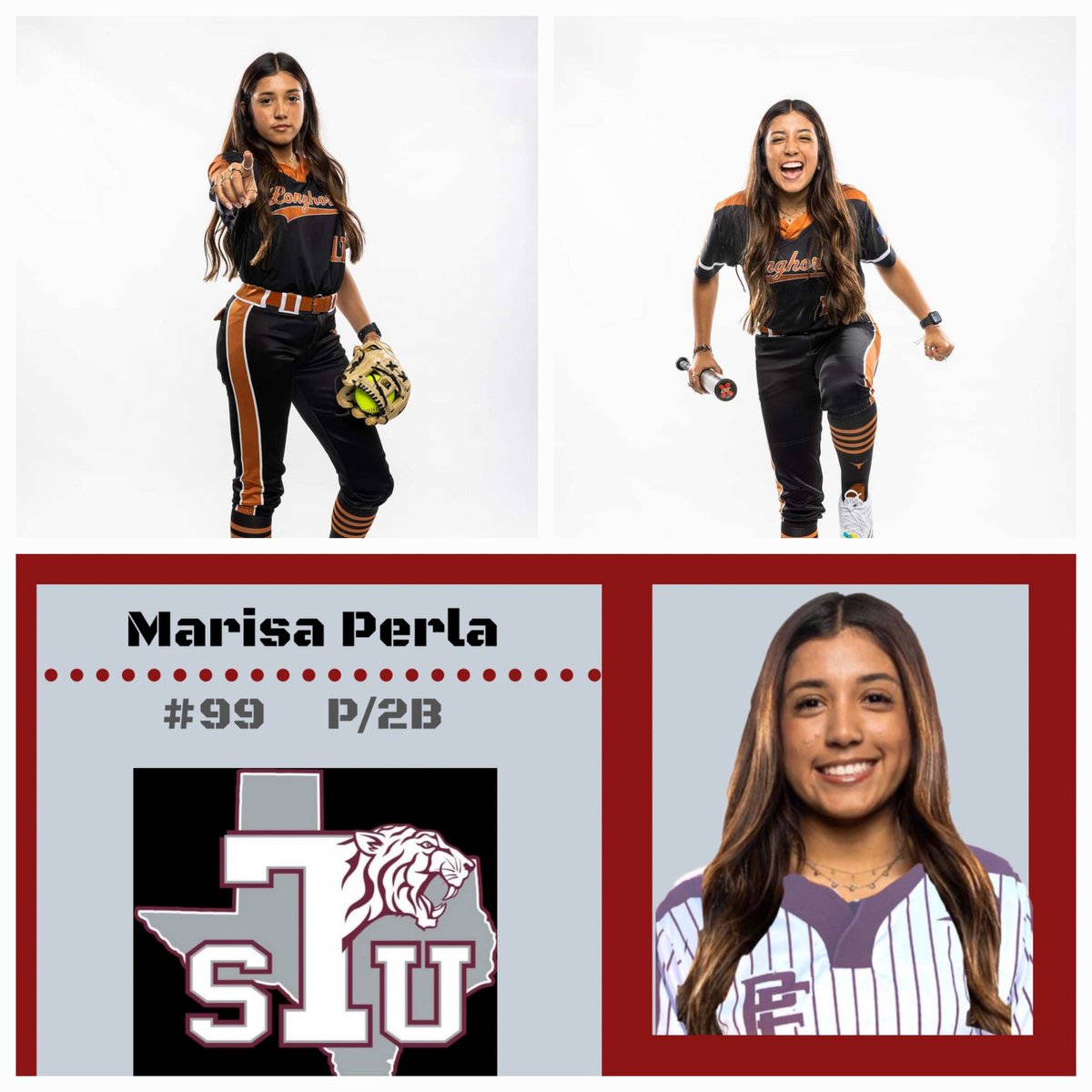 HotshotsPacheco's tweet photo. PF Pacheco wants to Welcome this stud from Houston Tx. @marisarenae9 is a 2023 P/2B and attends Dobie High School.  Marisa is committed to @TXSO_Softball.  We are excited to have you and your family this summer.  We welcome you all to the PF family!!  

#pfsoftball https://t.co/596Pny6vjL