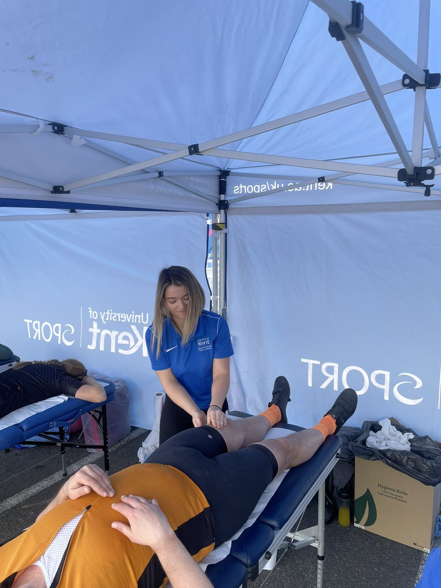 Alastair Thrush (@allythrush78) on Twitter photo Great day with our BSc Sports Therapy & Rehab students <a href="/UniKent/">University of Kent</a> <a href="/UniKentSportSci/">School of Sport and Exercise Sciences</a> supporting the <a href="/PilgrimsHospice/">Pilgrims Hospices</a> charity ride in Canterbury today, providing much needed post-race massage to some weary limbs. Over 100 treatments delivered🥵 Well done to all finishers 🚴🏅 Great day with our BSc Sports Therapy & Rehab students <a href="/UniKent/">University of Kent</a> <a href="/UniKentSportSci/">School of Sport and Exercise Sciences</a> supporting the <a href="/PilgrimsHospice/">Pilgrims Hospices</a> charity ride in Canterbury today, providing much needed post-race massage to some weary limbs. Over 100 treatments delivered🥵 Well done to all finishers 🚴🏅