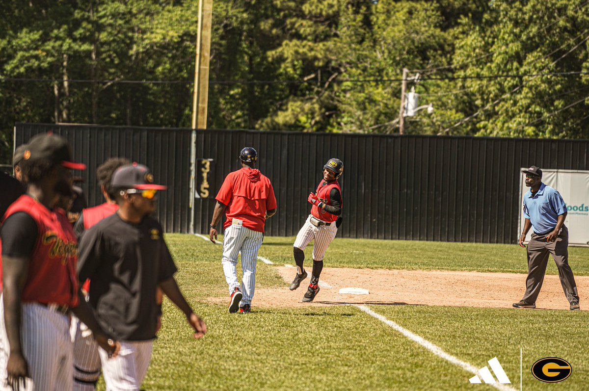 FINAL/7 innings: Trevor Hatton walks us off with his second homer of the day!!!

Grambling State wins 12-2!!!

#GramFam | #ThisIsTheG🐯⚾️