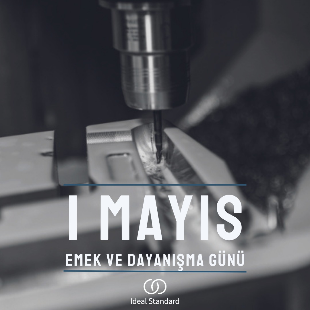 IdealStandardTR's tweet photo. 1 Mayıs Emek ve Dayanışma Günü kutlu olsun.
#1MAYIS 
#1mayısiscibayramı 
#EmekveDayanışmaGünü https://t.co/ocxmqga6Bf