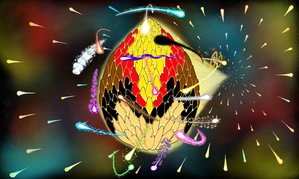 rick21hochet's tweet photo. #ToDFakemon
J'ai imaginé un Roucarnage Sacré en 3 formes :
- Une forme Œuf 
- une forme Aviaire (même principe qu'Arceus) (seulement 2 design prêts)
- une forme Terrestre
J'en ai profité pour faire un blog pour tout détailler (stats, talents, etc...) :
https://t.co/Bdgu64HNc6 https://t.co/vVU4o0t9hf