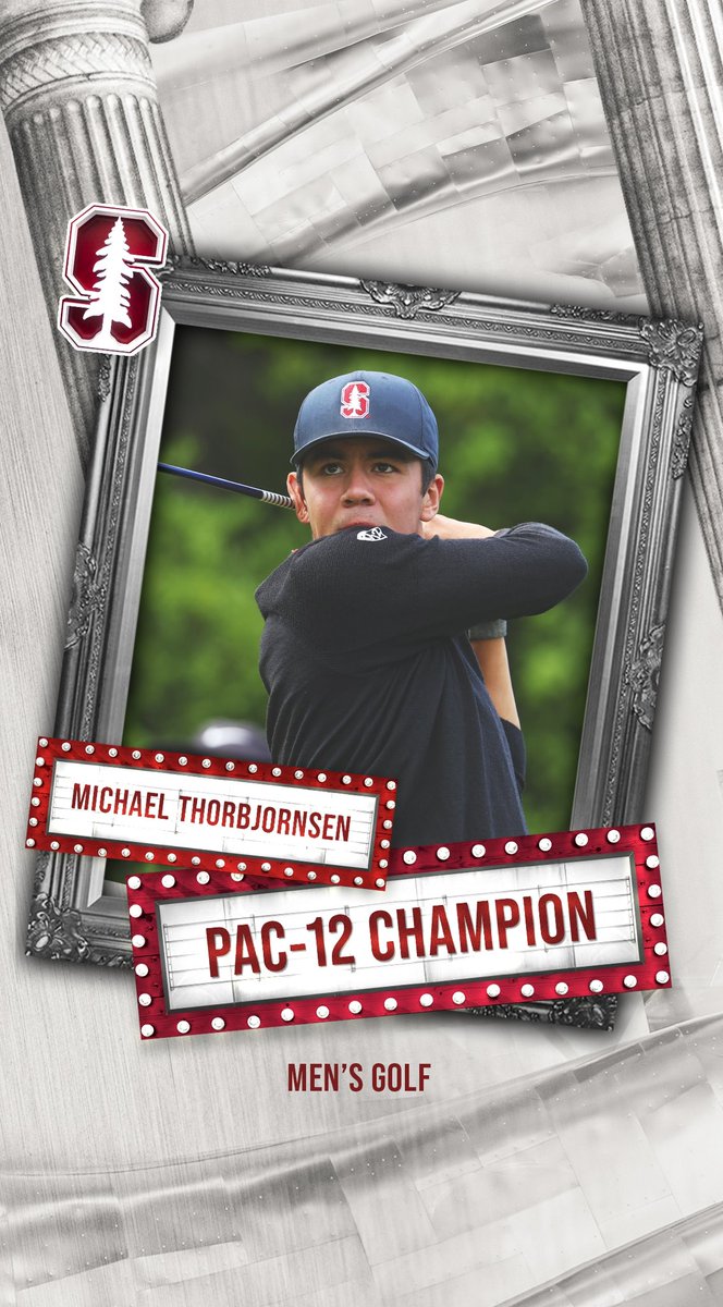 PAC-12 CHAMP!!!

Our first individual champion since Maverick McNealy in 2015. 

Congrats, <a href="/michaelt_1/">Michael Thorbjornsen</a>!

#GoStanford