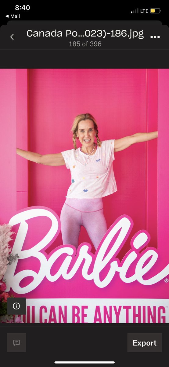 KaraAlloway's tweet photo. Something about the mix of @Barbie , yoga, @Barbie_Style and puppies makes grown girls sparkle & shine ✨ 💖 ✨ #barbie #barbiedog #canadapooch 📸 RyanEmberley #nobadpress #thichairco https://t.co/PLsJsbGUgn