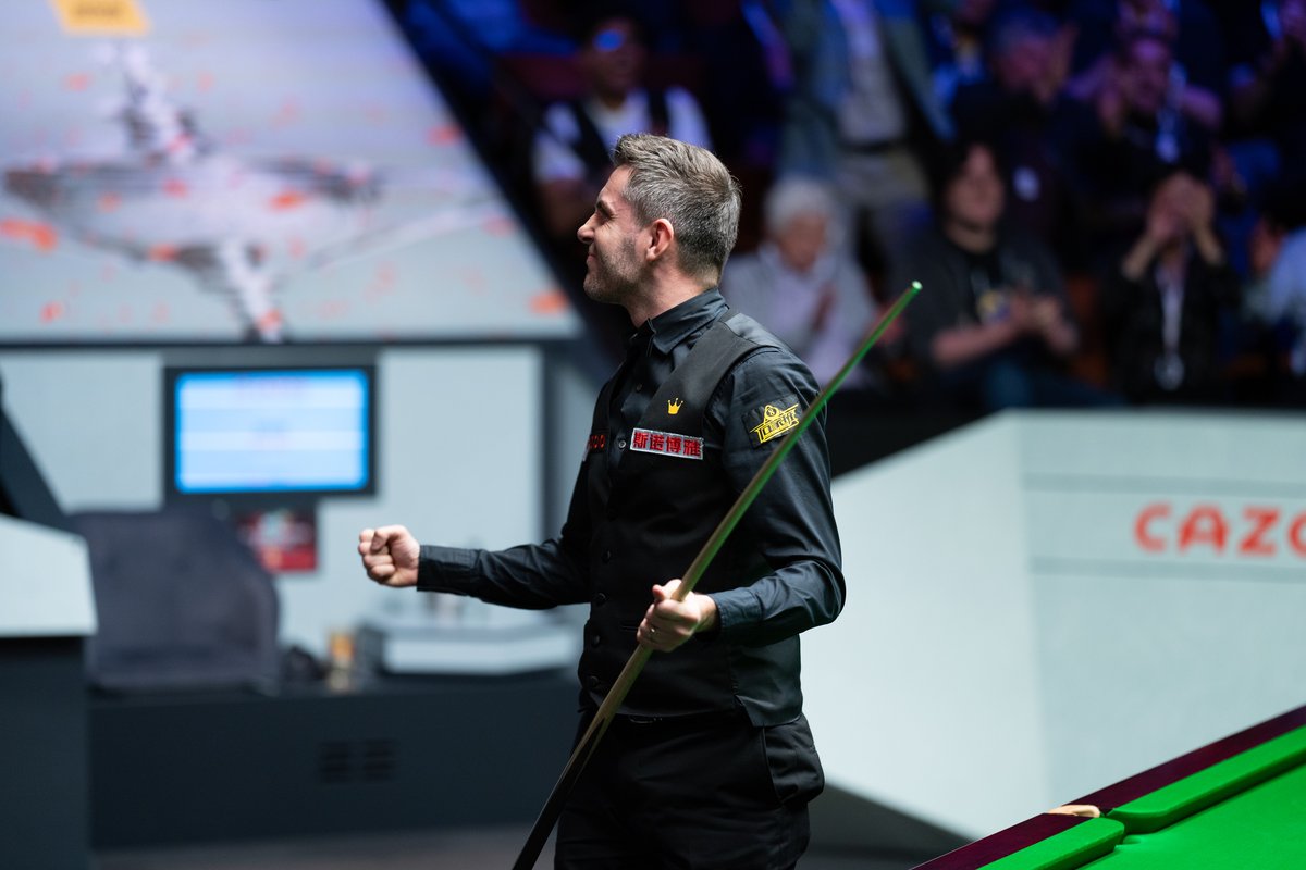 WeAreWST's tweet photo. HISTORY MAKER! 👊

#CazooWorldChampionshipFinal | @CazooUK | @markjesterselby https://t.co/7MsCpaSmIg