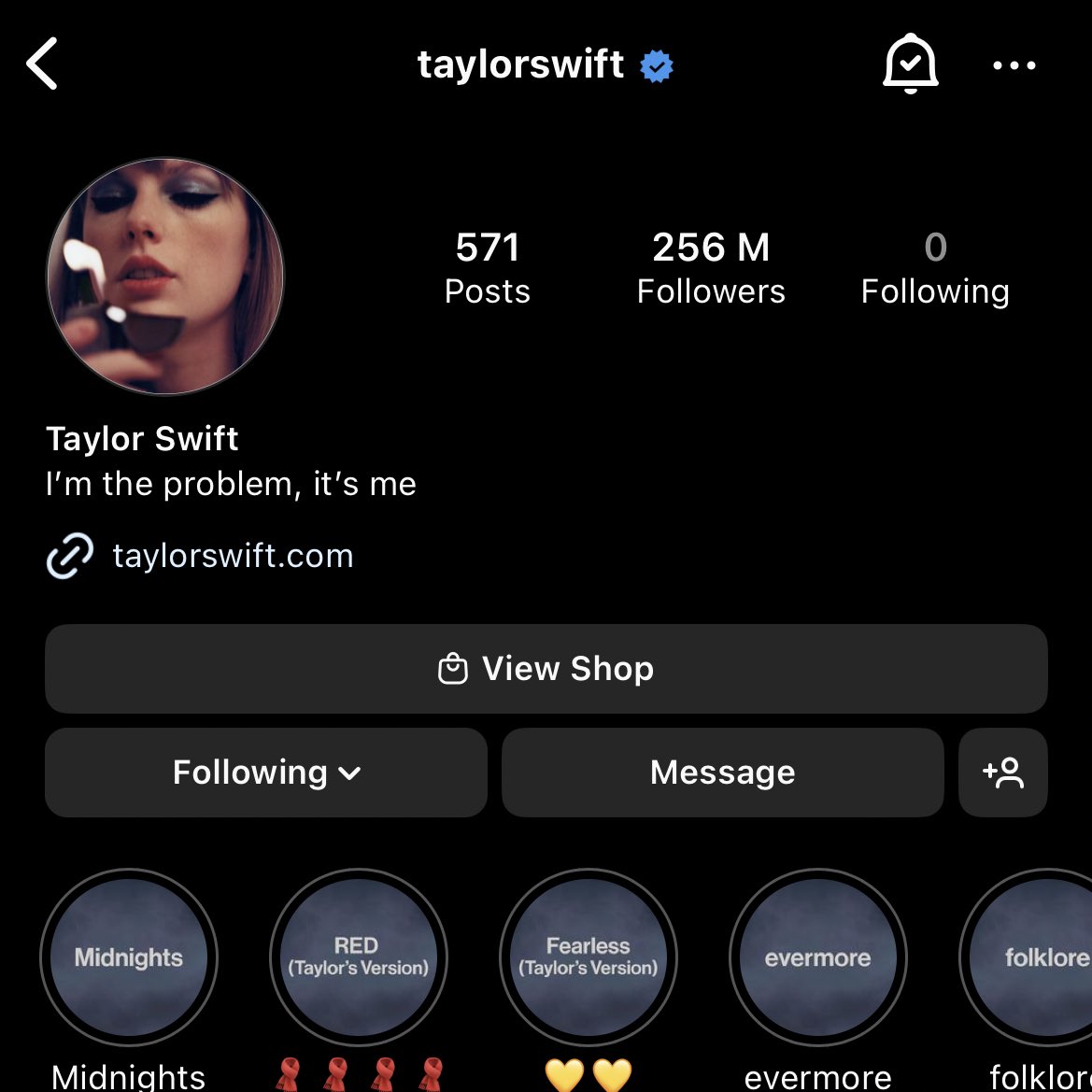 TSTheErasTour's tweet image. ‼️| APPARENTLY TAYLOR SWIFT HAS A POST ARCHIVED! #TSTheErasTour
