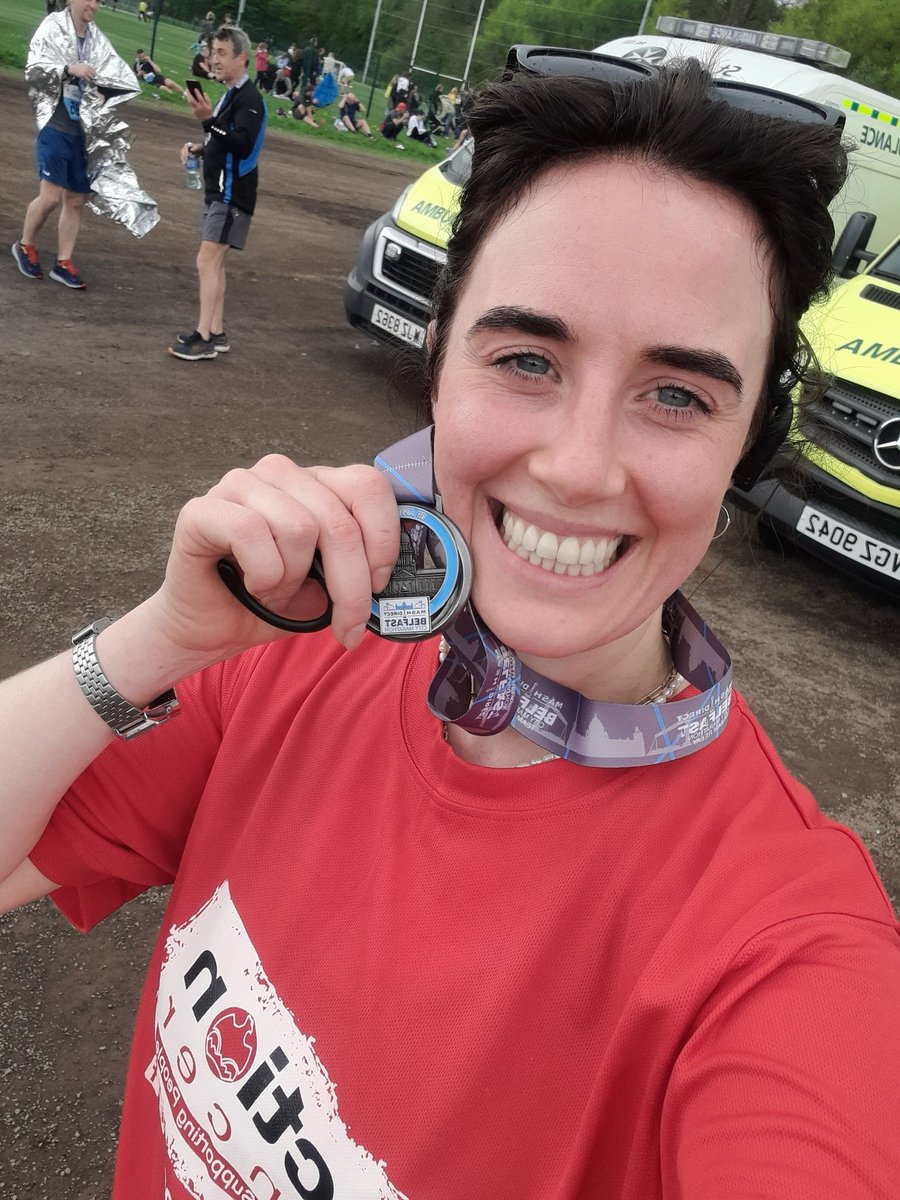 CiaraKnox's tweet photo. What an experience! 🥉 🏃🏼 
And no, I will never run a full marathon https://t.co/Yk8DfeVGzl