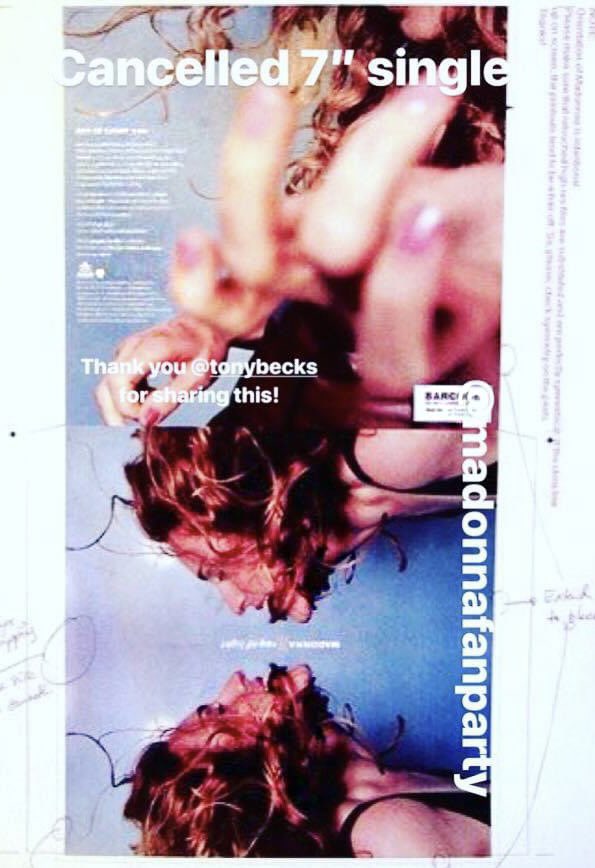 GregvsMatt's tweet photo. Here's a look at the artwork for the 1998 @madonna
Ray Of Light 7" picture sleeve from the UK which was cancelled - photo courtesy of my mate Mr @tonybecks
😍
 #Madonna #RayOfLight #RayOfLight25 https://t.co/duMiKCpSD3