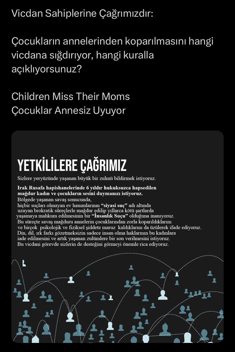 #Rusafa da zulüm var