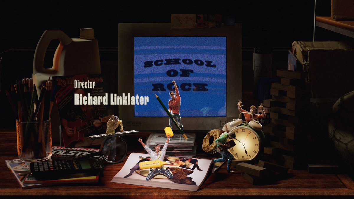 35pocachip's tweet image. "School of Rock"
Title  sequence
(personal work)
#redshift #maintitle #titlesequence #3d #motiongraphics #titlesequences #cinema4d #cinema4dart #c4dart #3danimation #3dart #rendering #behance #octanerender