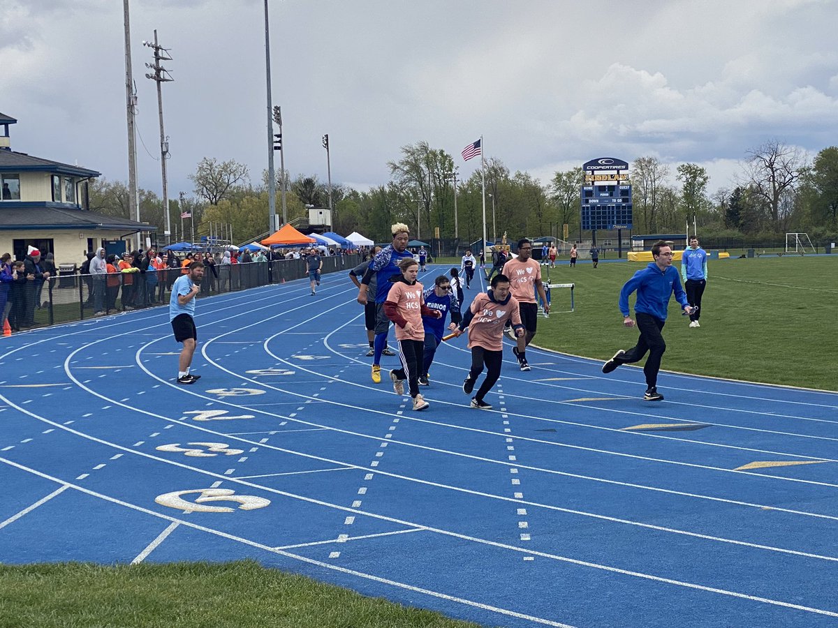 Honored to host the Regional Special Olympics Track and Field competition at Findlay High School!  Awesome Day for all, 800 athletes and 200 volunteers!!!  Thank you!  #TrojanTrue.